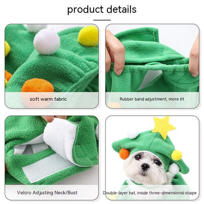 Dog Funny Christmas Tree Clothes