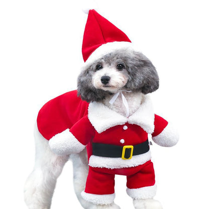 Pet Christmas Standing Costume