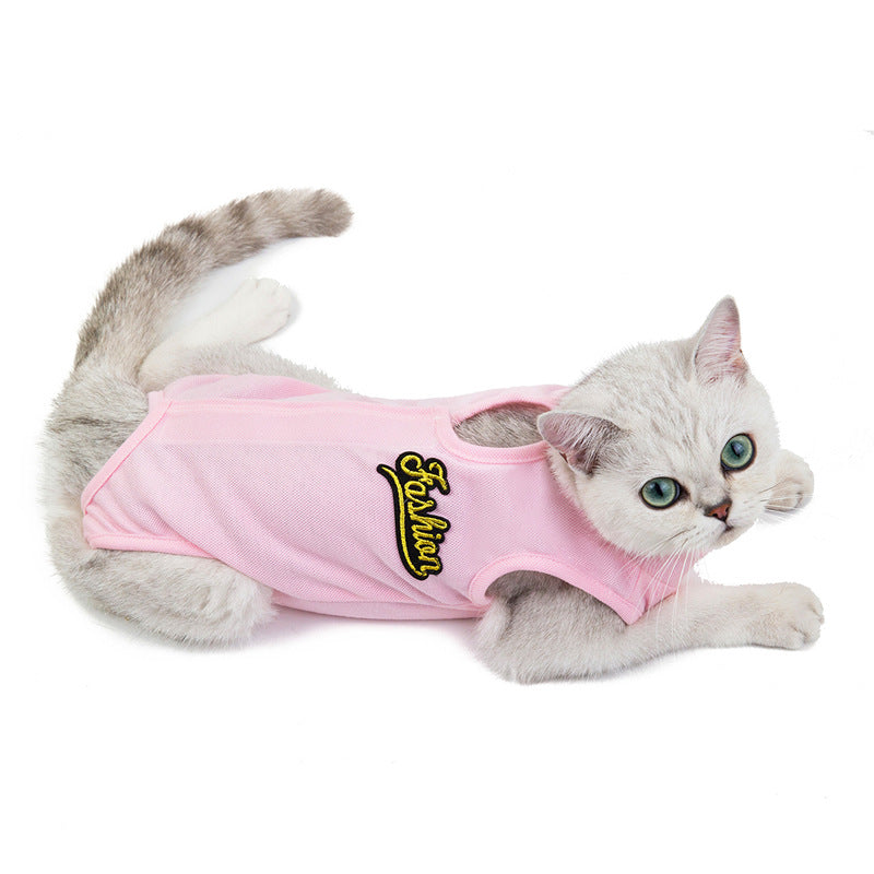 Spring And Summer Thin Female Cat Clothes