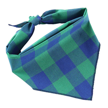 Adjustable Cotton Pet Triangle Scarf