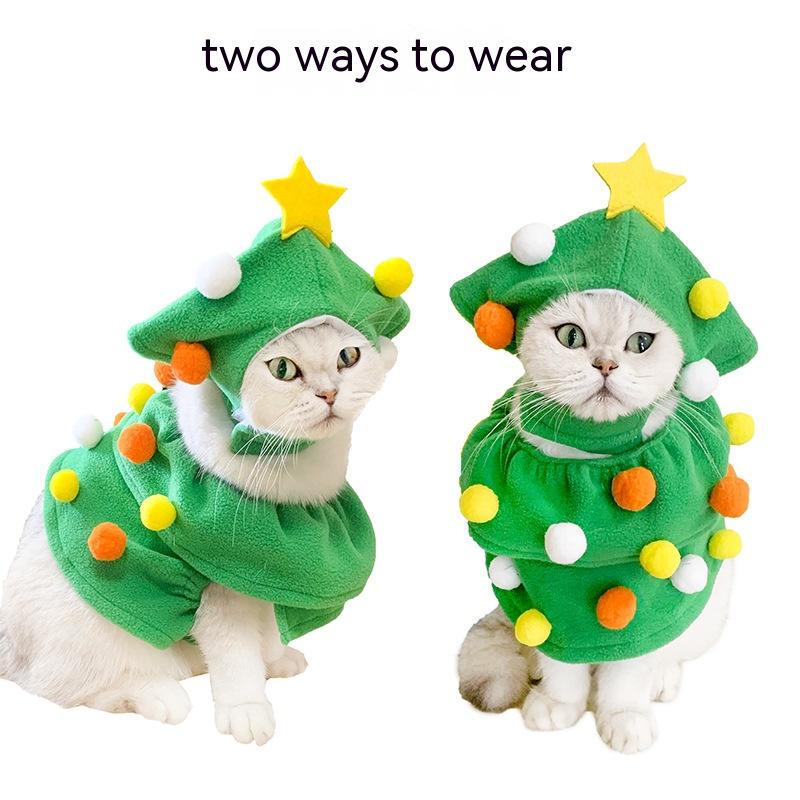 Dog Funny Christmas Tree Clothes