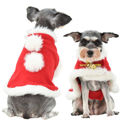 Cute Dog Cat Christmas Cloak