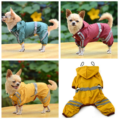 Waterproof Dog Cat Raincoat