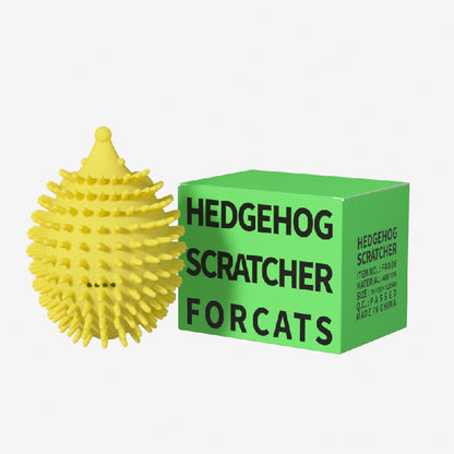 Hedgehog Cat Corner Tickler Toy