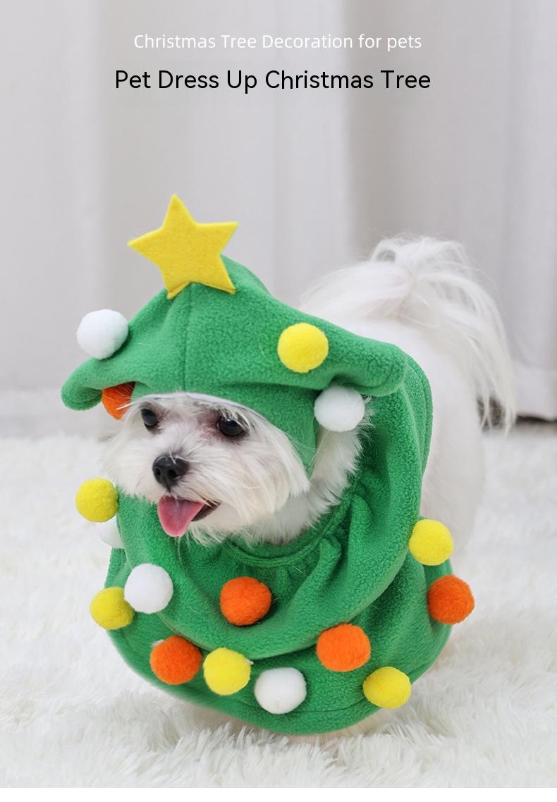 Dog Funny Christmas Tree Clothes