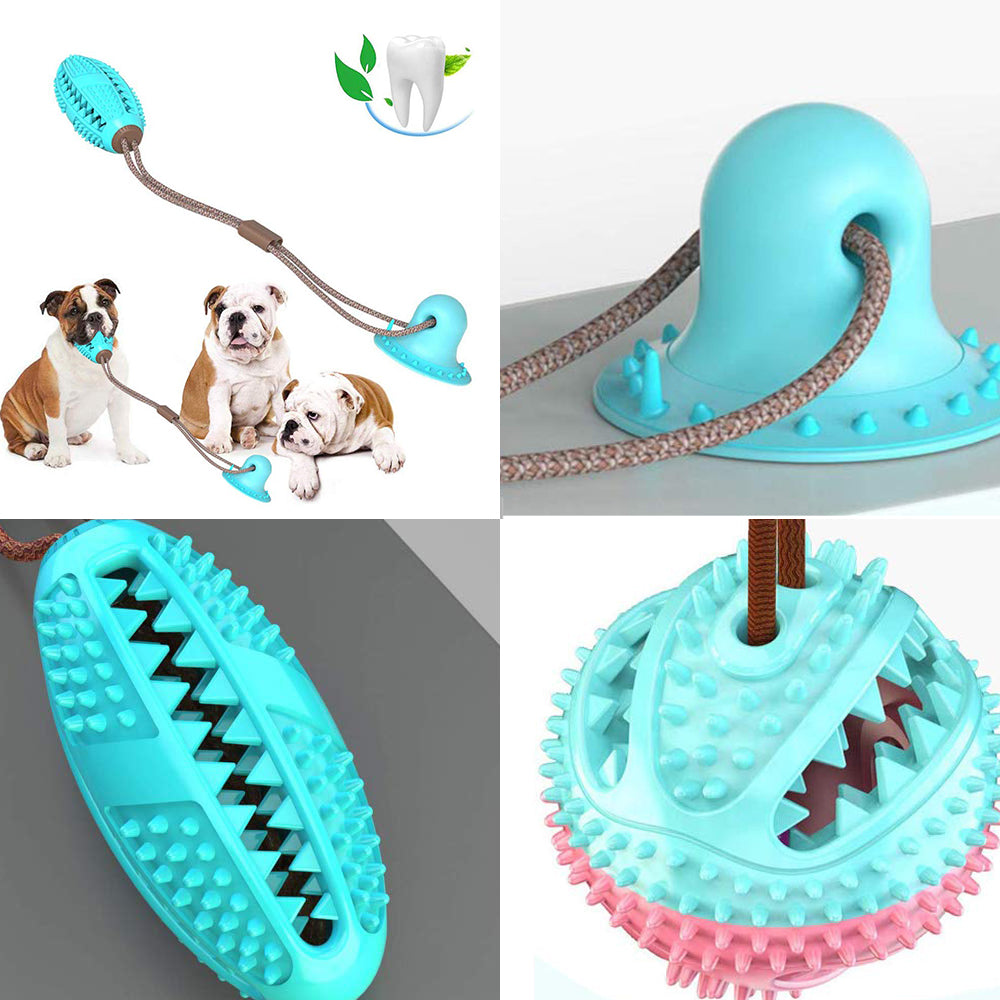 Dog Silicon Suction Cup Toy