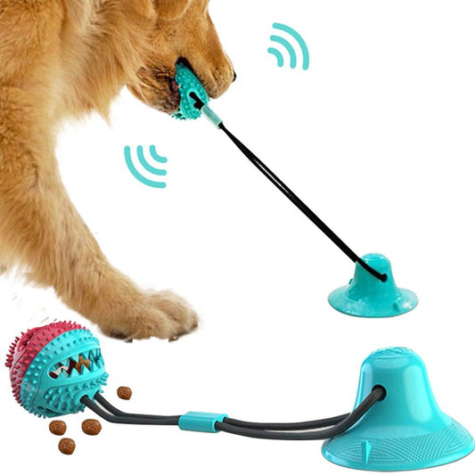 Dog Silicon Suction Cup Toy