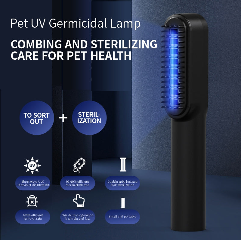 Pet Brush with UV Light