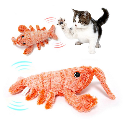 Pet Toys Electric Jumping Shrimp